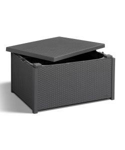 Keter Tavolino con Contenitore Arica Grafite 221044