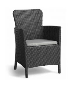 Keter Set Mobili da Balcone Miami 5 pz Grafite 223815