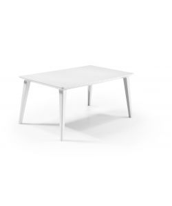 LIMA TABLE 160 - 157x98x74h - Smooth Finish - Bianco Keter