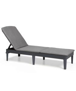 Keter Lettino Prendisole con Cuscino Jaipur Grafite