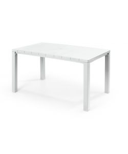 Tavolo da esterno Julie - 147x90x75h - Woodlook - Bianco Keter