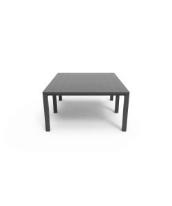 JULIE DOUBLE TABLE - 294x90x75h oppure 147x180x75h - Woodlook - Grafite Keter