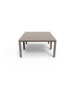 JULIE DOUBLE TABLE - 294x90x75h oppure 147x180x75h - Woodlook - Cappuccino Keter