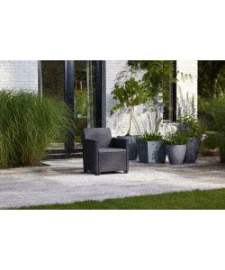 Salotto da giardino Claire con cuscini Keter