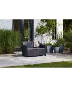 Salotto da giardino Claire con cuscini Keter