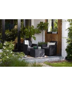 Salotto da giardino Claire con cuscini Keter