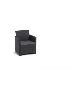 Lounge Set Marie da Esterno Keter in Resina Effetto Rattan - Completo con Cuscini