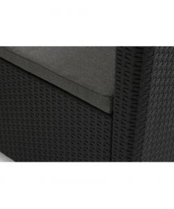 Lounge Set Marie da Esterno Keter in Resina Effetto Rattan - Completo con Cuscini