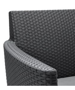 Keter Set Lounge Salemo - Grigio - Design Rattan