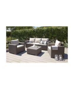 Keter Divano da Giardino California - Cappuccino - 198x68x71,5 cm