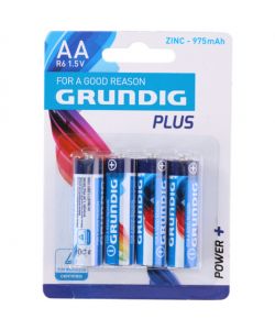 Grundig Batterie AA R6 - Confezione 4 Pezzi