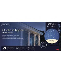 Tenda Led 240 bianco caldo