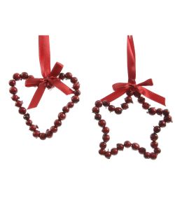 Decoro con Bacche 10,5 x 9,5 cm