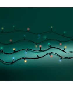 Lumineo Luci di Natale Multicolore 120 LED - Timer e 8 Effetti - 900 cm