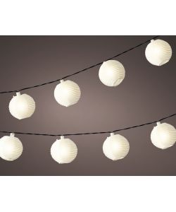 Stringa 10 lanterne LED solari bianco