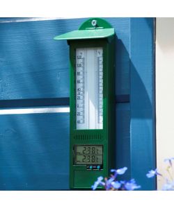 Nature Termometro Digitale Min-Max da Esterno 9,5x2,5x24 cm