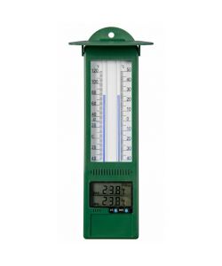 Nature Termometro Digitale Min-Max da Esterno 9,5x2,5x24 cm