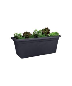 Elho Balconiera Extra Large Nero - Giardino e Terrazzo  80 cm