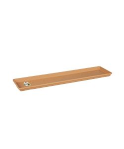 Elho Sottovaso Balconiera - Beige Naturale - 80 cm