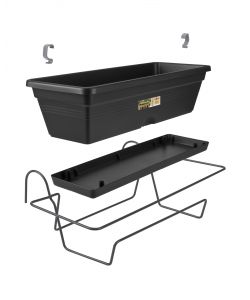 Balconiera basics trough allin1 70cm Nera