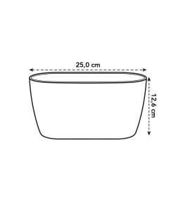 Elho Vaso per Orchidee - Trasparente - 25cm