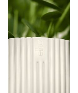 Elho Vaso Vibes Fold d.14 cm Bianco Silky per Piante da Interno