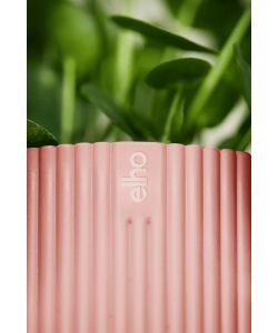 Elho Vibes Fold Round Vaso per Piante da Interno 16 cm Rosa Delicato