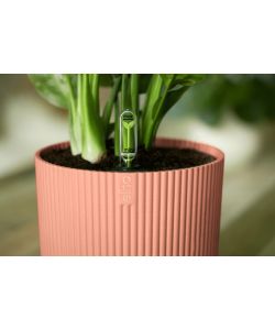 Elho Vaso Vibes Fold Rotondo 18 cm Rosa Delicato - Plastica Riciclata