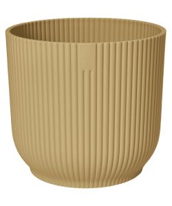 Elho Vibes Fold Vaso per Piante Giallo Burro d. 18 cm Design Moderno