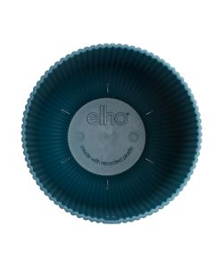 Elho Vaso Vibes Fold Coupe 14 cm Colore Deep Blue - Fioriera Rotonda Interna