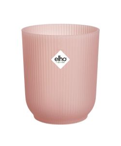 Elho Vibes Fold Orchid High 12,5cm - Vaso Rosa per Orchidee in Plastica Riciclata
