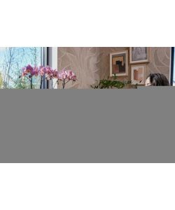 Elho Vibes Fold Orchid High 12,5cm - Vaso Rosa per Orchidee in Plastica Riciclata