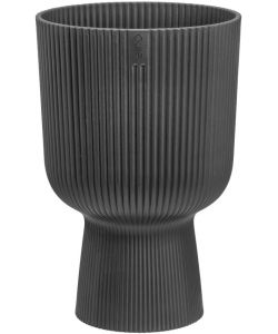 Elho Vaso per Piante Vibes Fold Coupe 14 cm Anthracite Design Moderno
