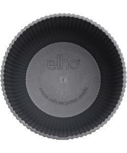 Elho Vaso per Piante Vibes Fold Coupe 14 cm Anthracite Design Moderno