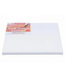 Tela di Cotone Bianco 80x100 cm per Pittura ad Olio e Acrilico