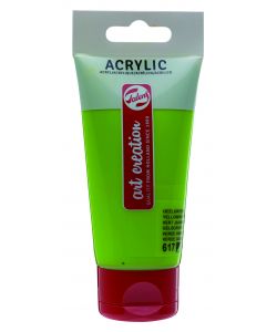 Acrilico 75 ml verde giallastro