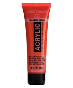 Colore acrilico Amsterdam  20 MLRosso Naftolo