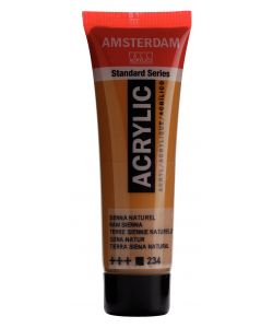 Colore acrilico Amsterdam 20 ML Terra di Siena