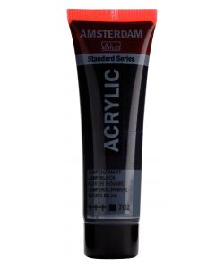 Colore acrilico Amsterdam 20 ML Nero