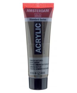 Colore acrilico Amsterdam  20 ML Terra Ombra