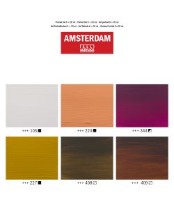 Set Amsterdam colori acrilici per ritratti