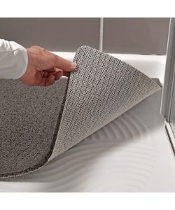 EURO MARKETING MANUFACTURING Tappeto Antiscivolo Multiuso Grigio 60x39 cm