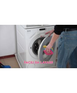 Set 3 Spugne Microfibra Ergonomiche per Pulizia Domestica