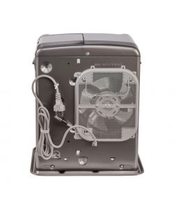 Qlima Stufa Portatile Laser - Grigio Metallizzato - 3,1 kW