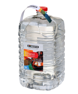 Domestix Etanolo Vegetale 10L per Stufe e Camini - Combustibile Ecologico