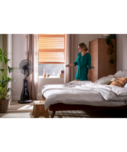 Qlima Ventilatore Nebulizzatore Touchscreen 400mm Nero - Comfort Naturale