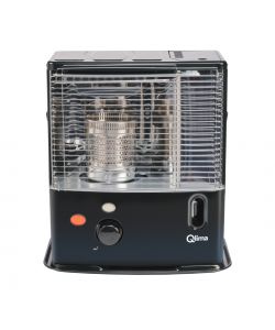 Qlima Stufa a Stoppino Portatile - Nero - 2,4 kW
