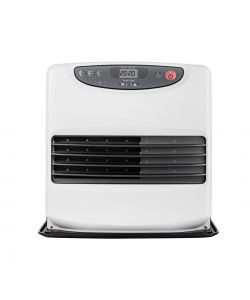 Qlima Stufa Laser Portatile - Bianco e Nero Opaco - 4,65 kW