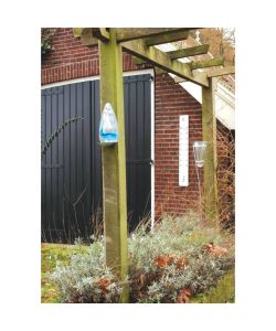 Esschert Design Barometro Vetro Meteo con Supporto in Ghisa 0,5 L TH31