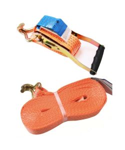 ProPlus Cinghia di Fissaggio a Cricchetto con 2 Ganci 8 m 5000 kg